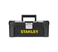 Stanley STST1-75515 Low Essential Tool Box, Black/Yellow, 12.5-Inch