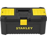 Stanley STST1-75517 16" Toolbox with Organiser Top, Black/Yellow Tool Box