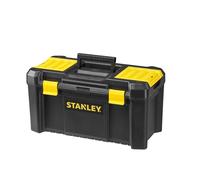Stanley STST1-75520 Essential 19" Toolbox with Plastic Latches, Black/Yellow