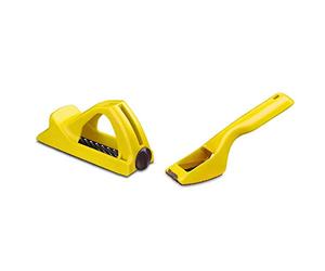 STANLEY Surform Moulded Body Block Plane (155mm) with Blade for Wood Aluminium Copper Plastics and Laminates 5-21-104 & 367023-STX Surform Shaver Tool 5 21 115