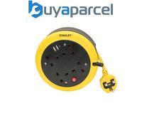 Stanley® Electrical SXECGK2OHJE Cable Reel 240V 13A 4-Socket + 2 Usb 5M