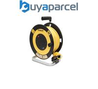 Stanley® Electrical SXECGL2OHXE Open Drum Cable Reel 240V 13A 4-Socket + 2 Usb 50M