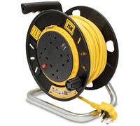 Stanley® Electrical SXECGT2OHSE Open Drum Cable Reel 240V 13A 4-Socket + 2 Usb 25M