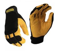 Stanley SY750L Hybrid Performance Glove Black/Yellow One Size Colour: One Size