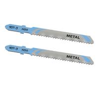 Stanley T Shank HSS Jigsaw Blades for Metal Pack of 2