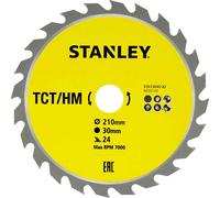 STANLEY Circular Saw Blade TCT 210 x 30 x 24T (STA13040-XJ)