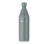 Stanley The All Day Slim Sports Water Bottle 0.6L - Cold For 6 Hours - Iced For 11 Hours - BPA-Free Recycled Stainless Steel Coffee Flask - Leakproof - Dishwasher Safe - Shale