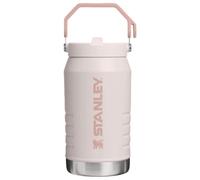 Stanley 1913 IceFlow Flip Straw 2.0 Jug 1.9L - Rose Quartz | Cold For 20 Hours - Iced For 4 Days - Leakproof - BPA-Free - Dishwasher Safe