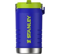 Stanley 1913 IceFlow Flip Straw 2.0 Jug 1.90L - 20 Hours Cold - 4 Days Iced - Leakproof - Stainless Steel Water Bottle with Straw - BPA Free - Dishwasher Safe - Gym Bottle - Cobalt Chartreuse