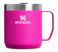 STANLEY THE LEGENDARY CAMP MUG 12oz Violet Blossom Bright Pink COFFEE TEA CUP