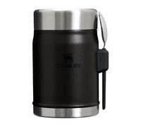 Stanley Legendary Black 2.0 Thermo Food Jar + Spork, 0.4L