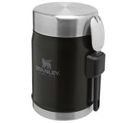 STANLEY Classic Legendary Food Jar + Spork 40cl Legendary Mat Black - Camping cooking gear - Black - size Unique Unique