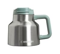 Stanley The Tough-to-Tip Admiral's Mug Hammertone - Non-Spill Coffee Mug, Durable Design for Busy Mornings and Office Hours - 20 Oz - Stainless Steel