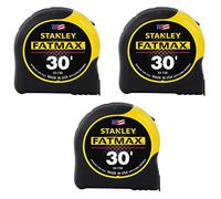 Stanley Tools 33-730 30-Foot-by-1-1/4-Inch FatMax Measuring Tape (3, 30-Feet)