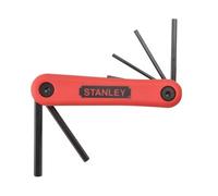 Stanley 469261 Folding Hex Key Set Metric (7 Pieces)