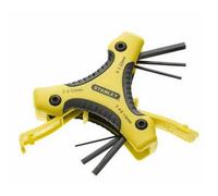 Stanley 9 Piece Folding Hexagon Allen Key Set Metric