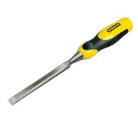 Stanley Tools Dynagrip Bevel Edge Chisel With Steel Strike Cap - 10mm (3/8 Inch)