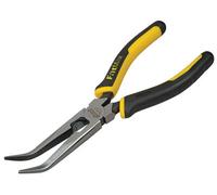 Stanley Tools Fatmax 200mm Bent Snipe Nose Pliers For Precision Cutting