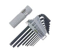 Stanley Tools Metric Hex Grip Key Set Of 9 - Versatile 1.5-10mm Tool Kit