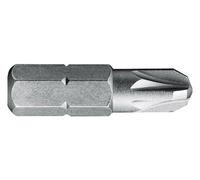 Stanley Tools No.3 Pozidriv 25mm Screwdriver Bits - Box Of 25 For Power Tools