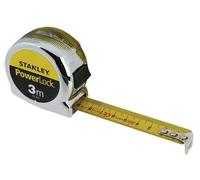 STANLEY 0-33-522 Powerlock Tape, 3m Metric Only