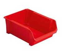 STANLEY Tools STST82742-1 Storage Boxes #4 (Stackable, Wall Mounted Possible, Ideal for Storing Small Parts, Tools, Accessories and More), 4 (33 x 23 x 16 cm), Multicoloured