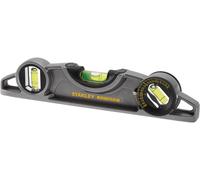 STANLEY Torpedo Level Heavy Duty Aluminium Body and Magnetic Base 25cm