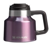Stanley Tough-To-Tip Admiral's Mug 20 oz | Twist-on Flip Open Lid | Wide Body with Non-Skid Rubber Base | Insulated Stainless Steel Coffee Cup | BPA-F