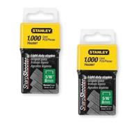 Stanley TRA205T 1,000 Units 5/16-Inch Light Duty Staples (2 pack)