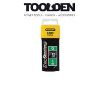 Stanley TRA708T Heavy-Duty Staple 12mm (1000 Pack)