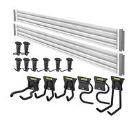 Stanley Tools 20-Piece Track Wall System Starter Kit For Organized Storage