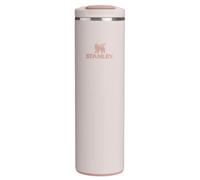 STANLEY 1913 Transit Flip Top Mug 0.47L - Keeps 5 Hours Hot - 8 Hours Cold - Dishwasher Safe - Leakproof - Car Cup Holder Compatible - Insulated Coffee Cup - Rose Quartz