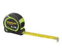 Stanley Pocket Tape Measure Tylon Hi-Viz Imperial & Metric 16ft/5m 19mm