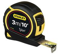 STANLEY 0-30-686 Tylon Tape, 3m/10ft, Real Red