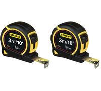 Stanley Tylon Tape Measure 3m / 10ft 2 Pack Model 0-30-686 UK