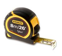 Stanley Tylon Tape Measure Pocket Measuring Durable Blade Locking - 3m 5m & 8m