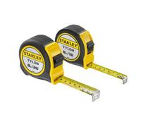Stanley Tylon Tape Measures 8M 26Ft 5M 16Ft Metric Imperial Sta130656 Sta130696