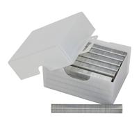 STANLEY Heavy Duty Cable Staples SharpShooter Pack of 5000 Type G 10 mm Resistant and Rustproof 1-TRA706-5T, Packaging May Vary