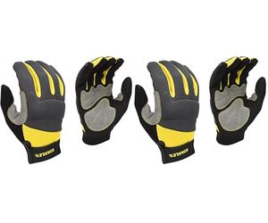 STANLEY Unisex 98383 Performance Glove, Multicolor, Large/9 (Pack of 2)