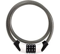 Stanley Unisex Adult S741-151 Combination Bike Lock - Black, 10 x 900 mm
