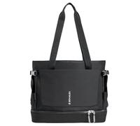 Stanley Vitalize Macro Method Tote| Gym, Work & Travel Bag with Laptop Sleeve | Expandable Bottom Pocket | Tumbler & Water Bottle Pockets | Durable Recycled Fabric | Black