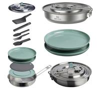 Stanley Wildfare Core Fry Pan Cookset for Camping - One Size - Shale/Charcoal