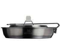 Stanley Wildfare Pro 15-Piece Stainless Steel Fry Pan Cook Set | 8.75 in Fry Pan with Fold & Lock Handle | Plates and Utensils | Camping Essentials for Your Camp Kitchen | BPA-Free