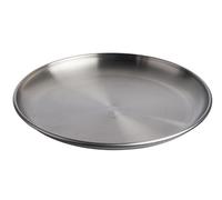 Stanley Wildfare Pro Stainless Steel Plate | 8 Inch Stackable Plate | Foldable Outdoor Tableware | Camping Essentials for Your Camping Kitchen | BPA Free | Pebble & Stone