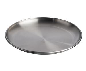 Stanley Wildfare Pro Stainless Steel Plate | 8 Inch Stackable Plate | Foldable Outdoor Tableware | Camping Essentials for Your Camping Kitchen | BPA Free | Pebble & Stone