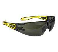 Stanley Wrap Around Safety Glasses Yellow Smoke