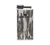 Stanley x Mossy Oak® Classic Flask 8oz with Never-Lose Cap, Wide Mouth Stainless Steel Hip Flask for Easy Filling & Pouring, Insulated BPA-Free Leak-Proof Flask