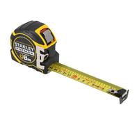 STANLEY XTHT0-33501 FATMAX Autolock Tape, 8m Metric Only, Yellow/Black | 32mm Wide, Durable Blade, Tru-Zero Hook, Class II Accuracy, Integrated Belt Clip, Auto-Lock Mechanism
