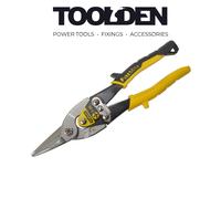 Stanley Yellow Aviation Snip Straight Cut 250mm