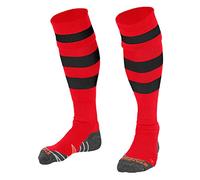 Stanno Men's Original Football Socks Red / Black 10-12 UK